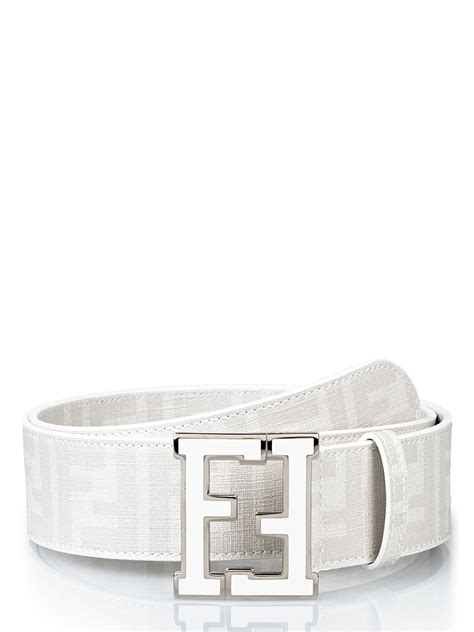 white fendi belt|Fendi belt on sale.